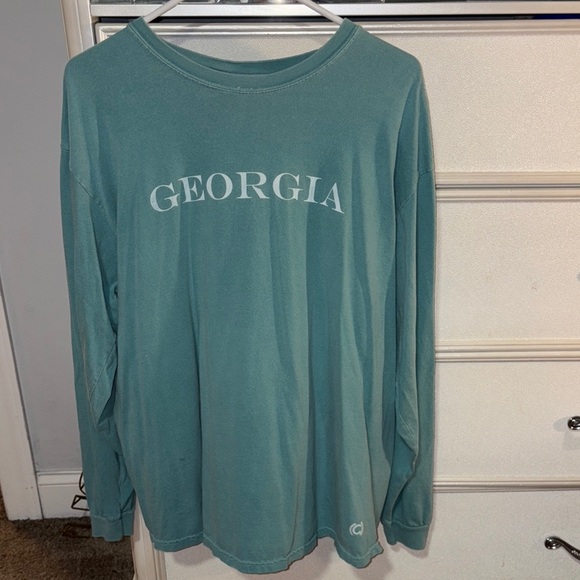 Comfort Colors Other - Georgia Teal Long Sleeve Shirt